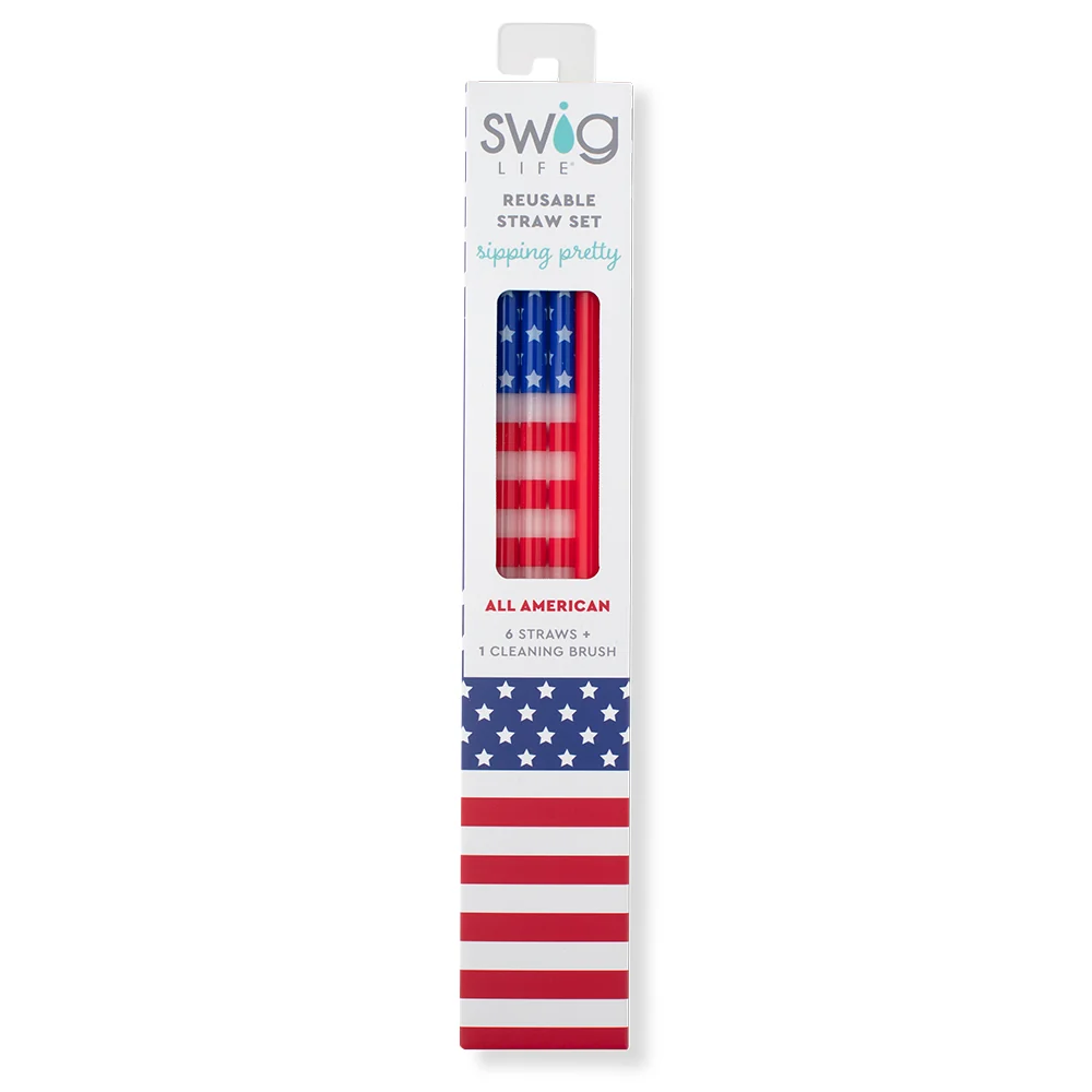 All American Reusable Straw Set - Image 3