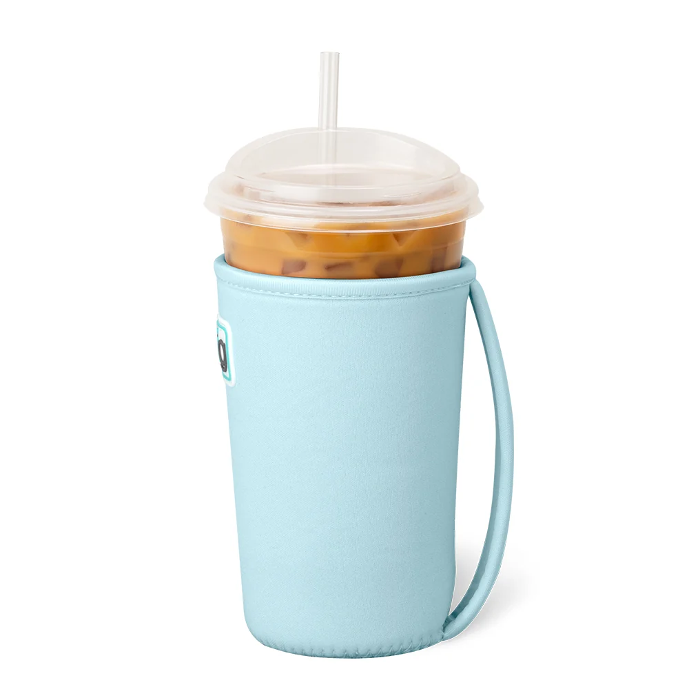 Aquamarine Medium Iced Cup Coolie - Image 3