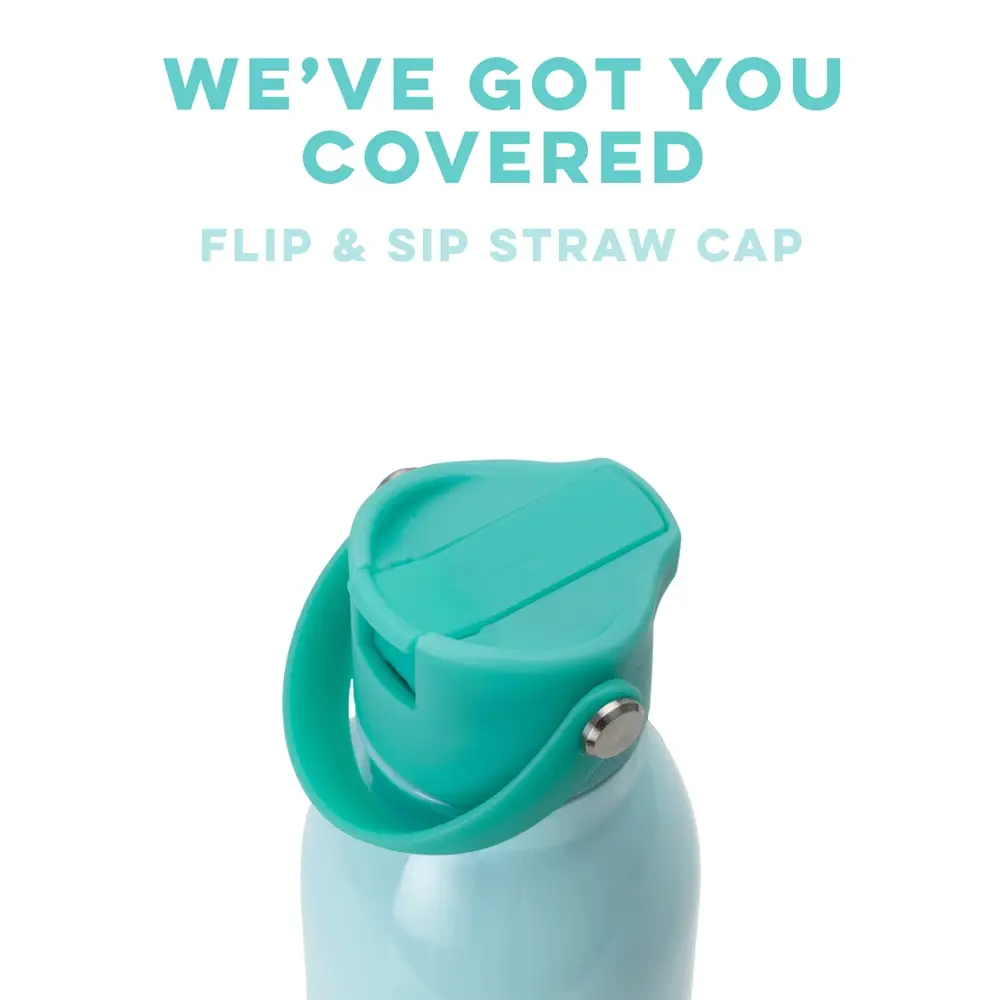 Black Flip + Sip Cap 26oz Bottle - Image 3