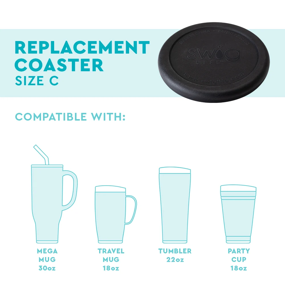 Black Replacement Coaster - Image 6