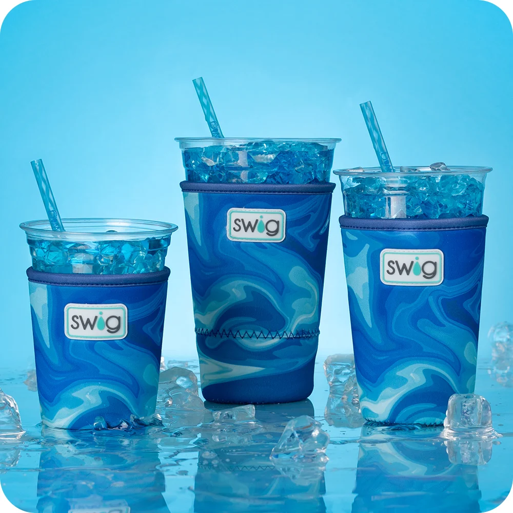 Blue Lagoon Large Iced Cup Coolie - Image 4