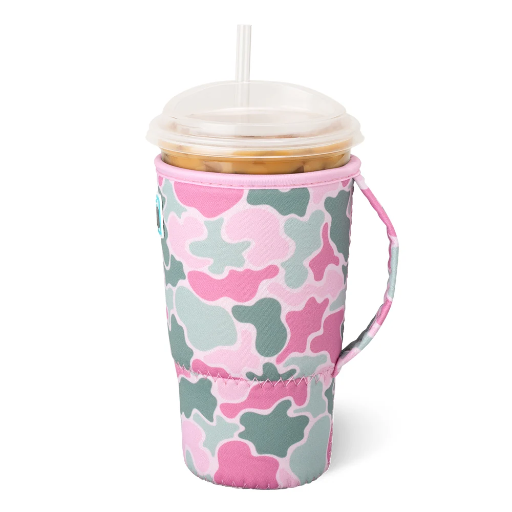 Blushing Camo Large Iced Cup Coolie - Image 3