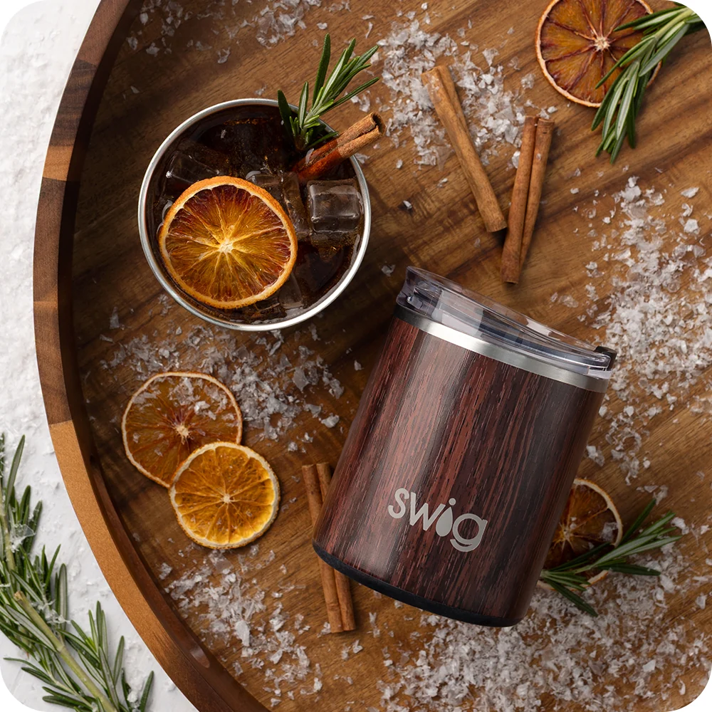 Bourbon Barrel Lowball Tumbler 12oz - Image 3