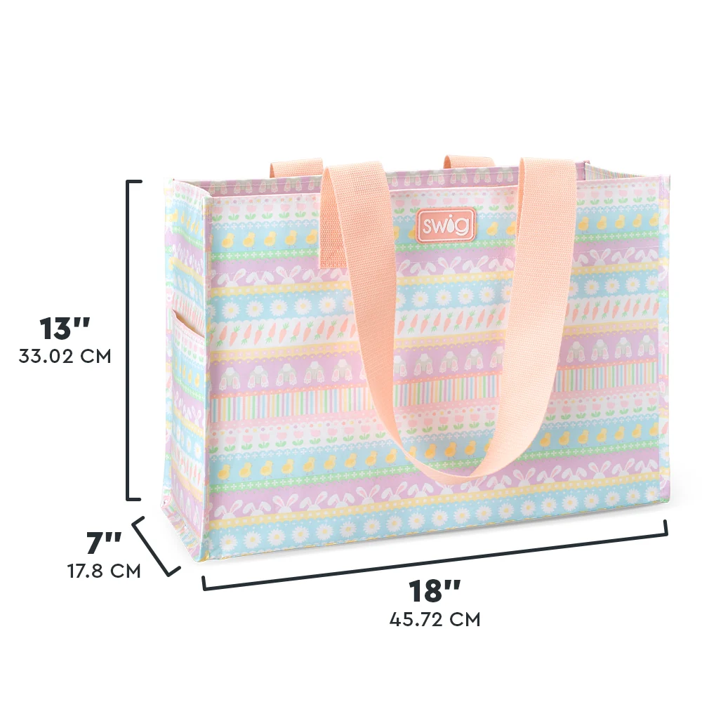Bunny Trail Large Reusable Bag - Image 4