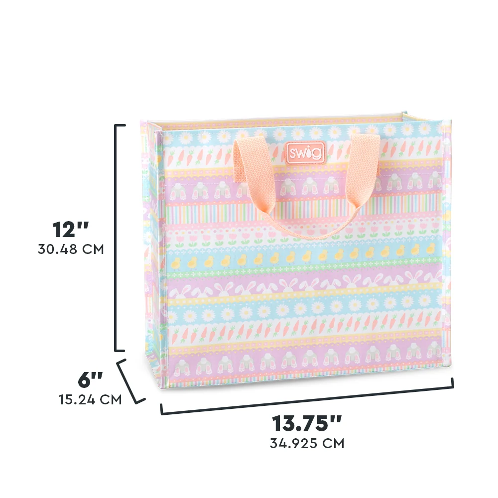 Bunny Trail Medium Reusable Bag - Image 4