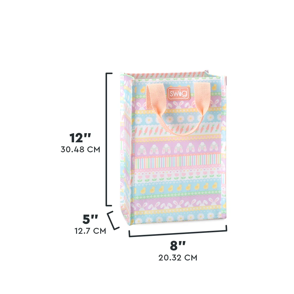 Bunny Trail Tall Reusable Bag - Image 4
