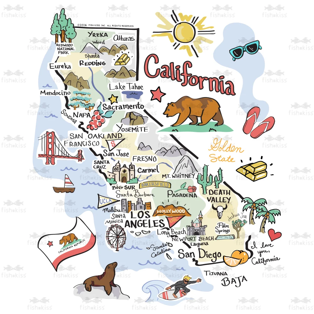 California Travel Mug 22oz - Image 2