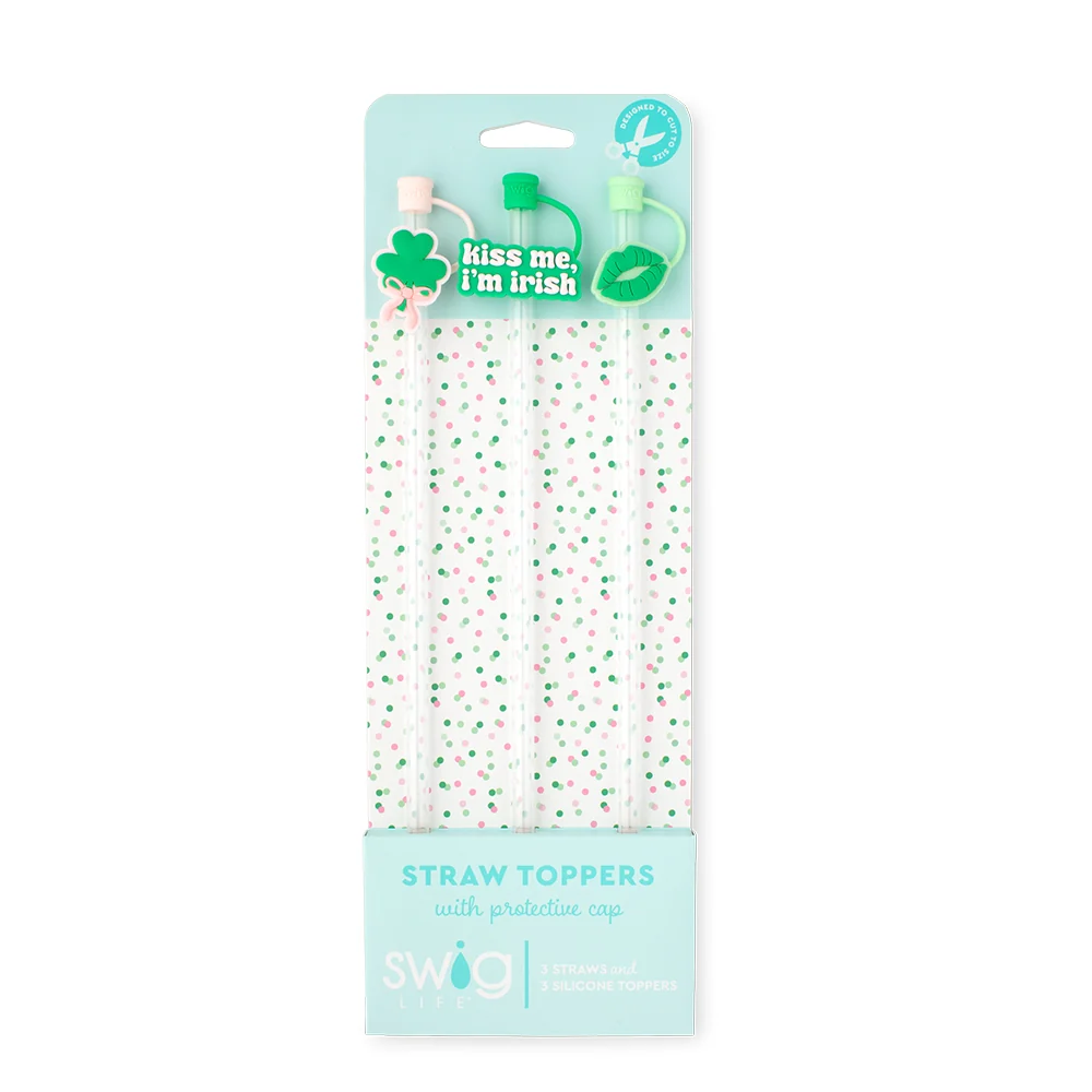 Clover Crush Straw Topper Set - Image 2