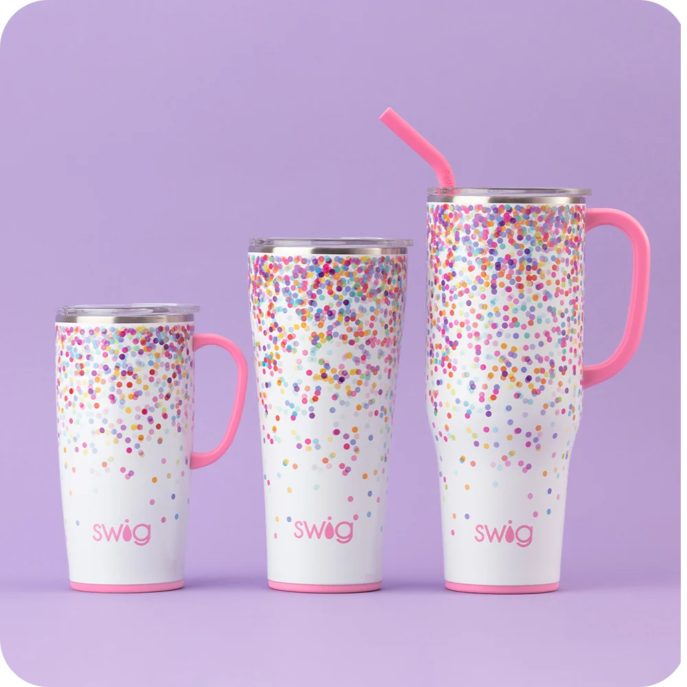 Confetti Travel Mug 22oz - Image 3