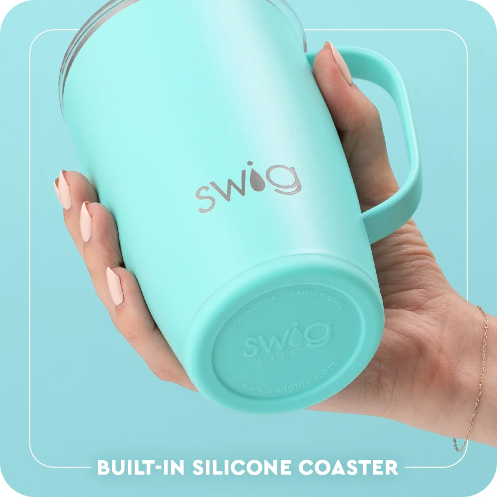White Travel Mug 18oz - Image 4