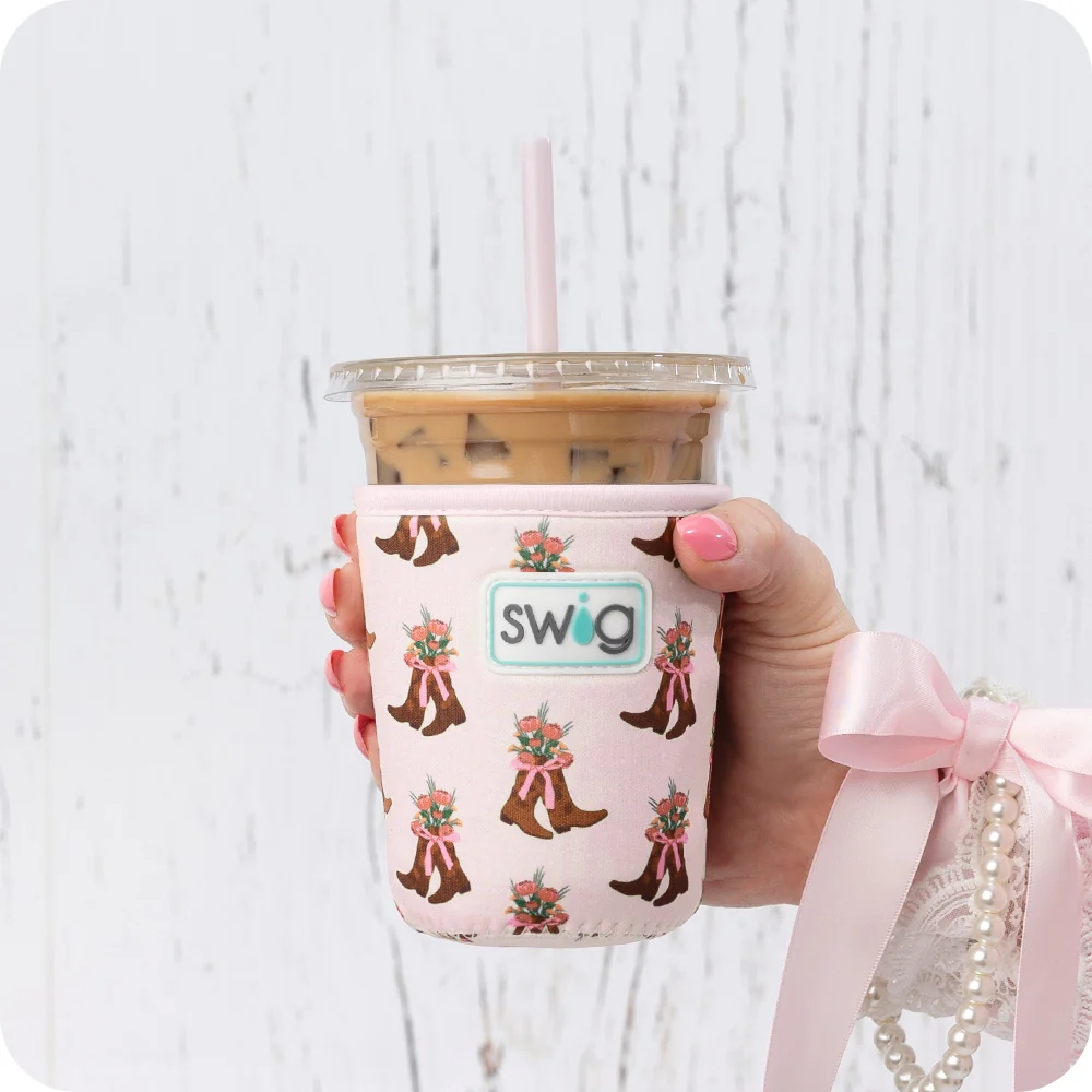 Cowgirl Coquette Small Iced Cup Coolie - Image 3