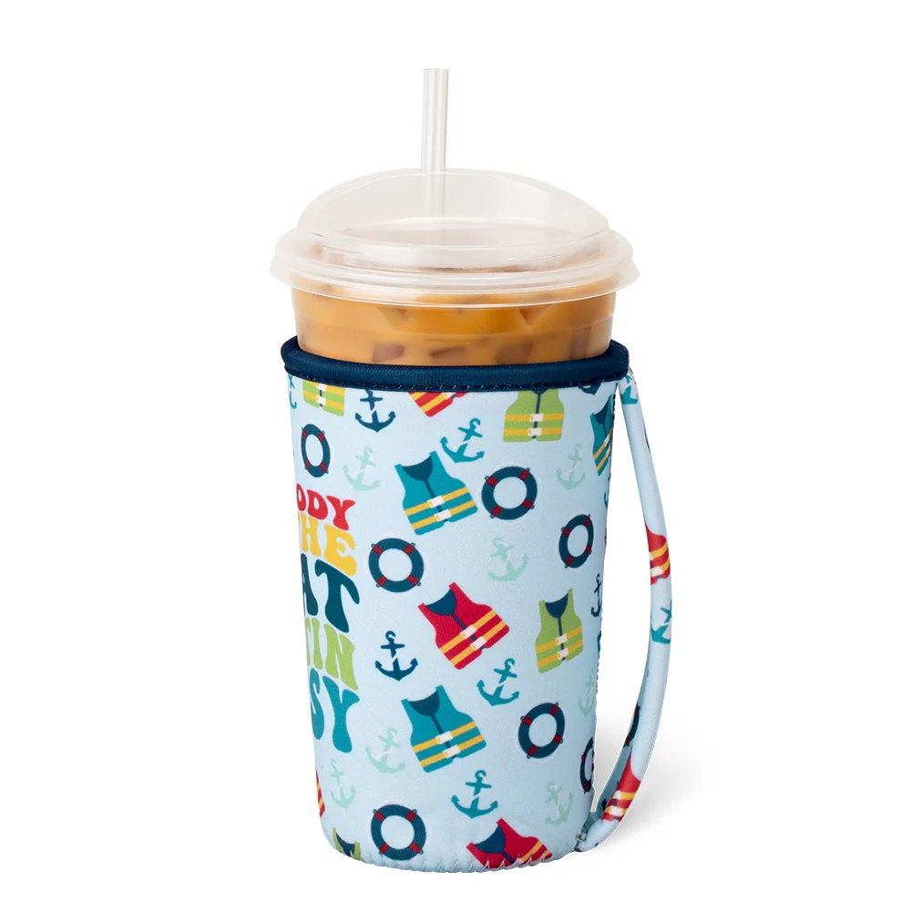 Errbody On The Boat Medium Iced Cup Coolie - Image 3