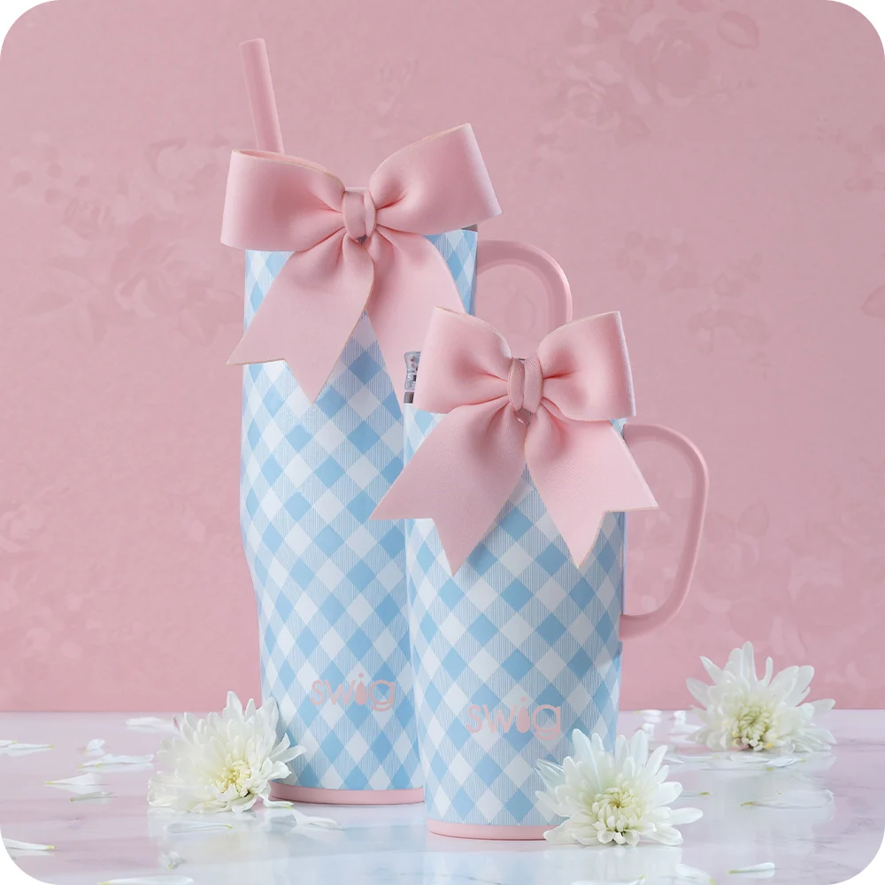 Gingham Mega Mug 40oz - Image 3