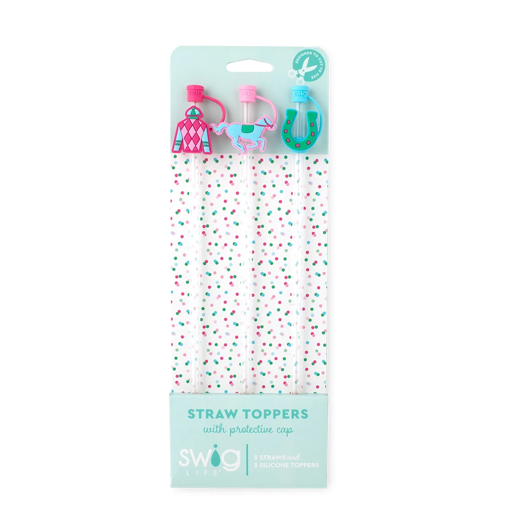 Go Baby Go Straw Topper Set - Image 2