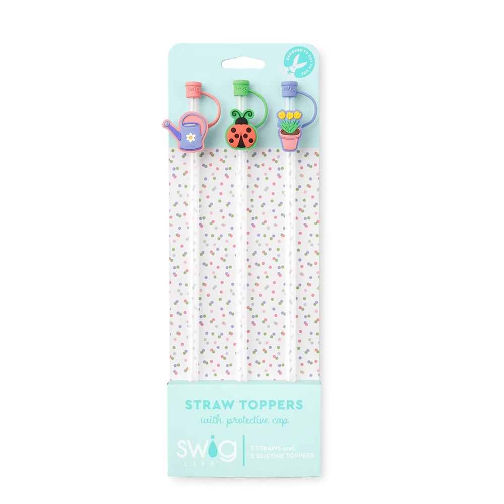 Green Thumb Straw Topper Set - Image 2