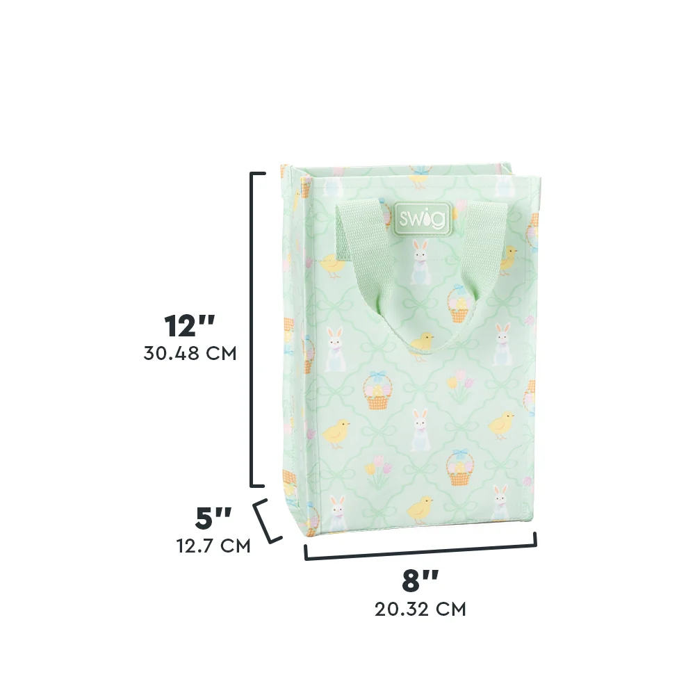 Hoppy Easter Tall Reusable Gift Bag - Image 4