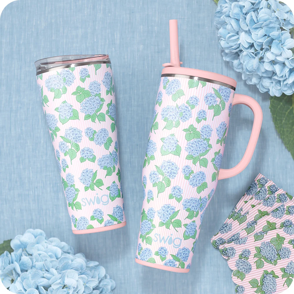 Hydrangeas Mega Mug 40oz - Image 3