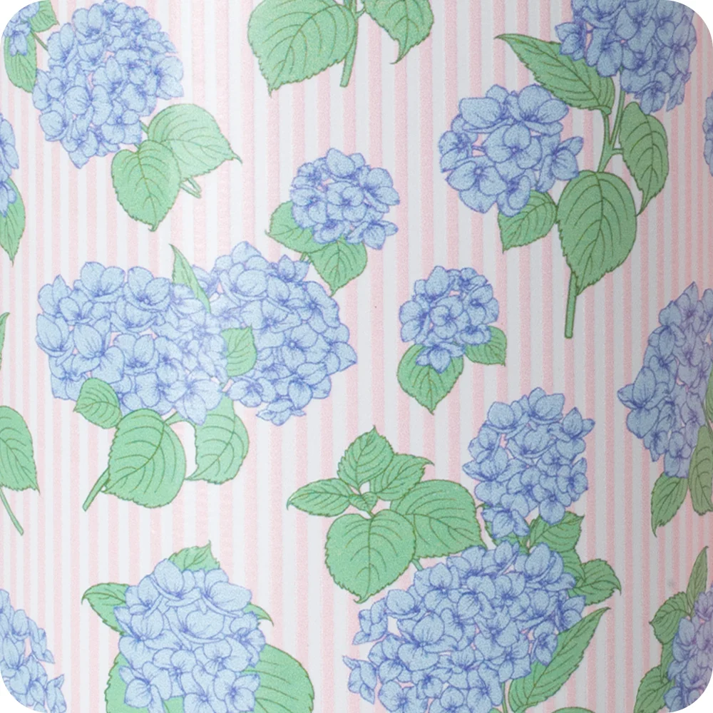 Hydrangeas Stemless Wine 12oz - Image 2