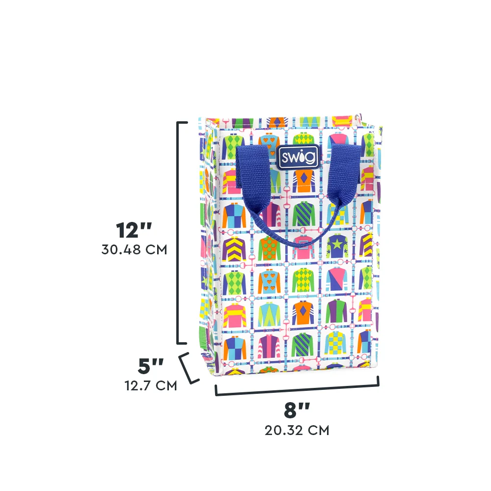 Jockey Club Tall Reusable Gift Bag - Image 4