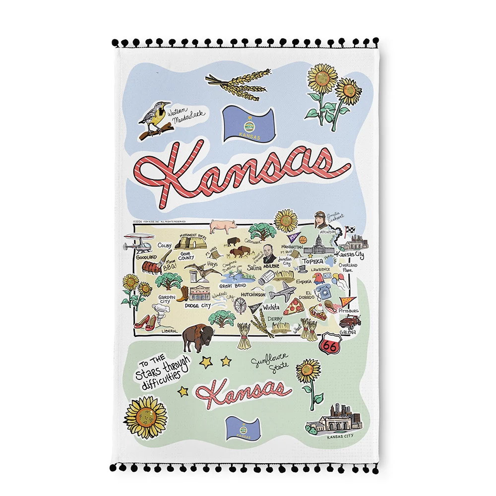 Kansas Tea Towel - Image 2