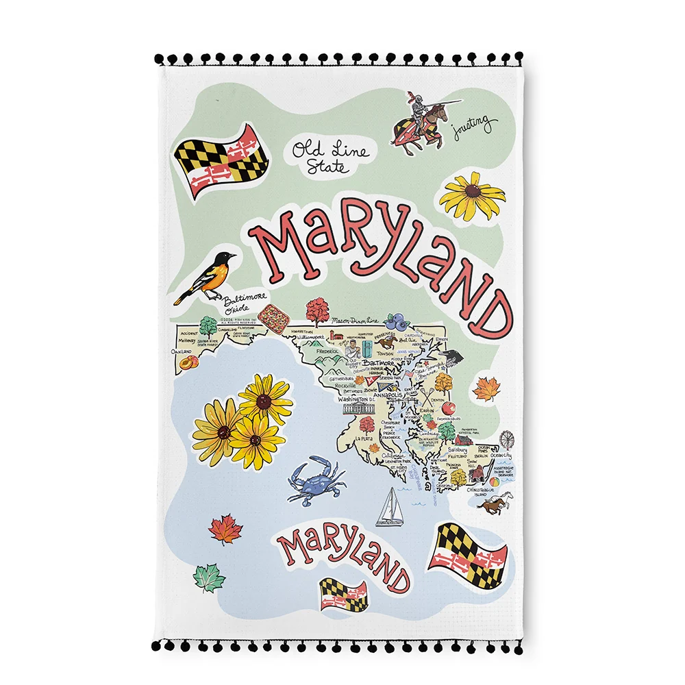 Maryland Tea Towel - Image 2
