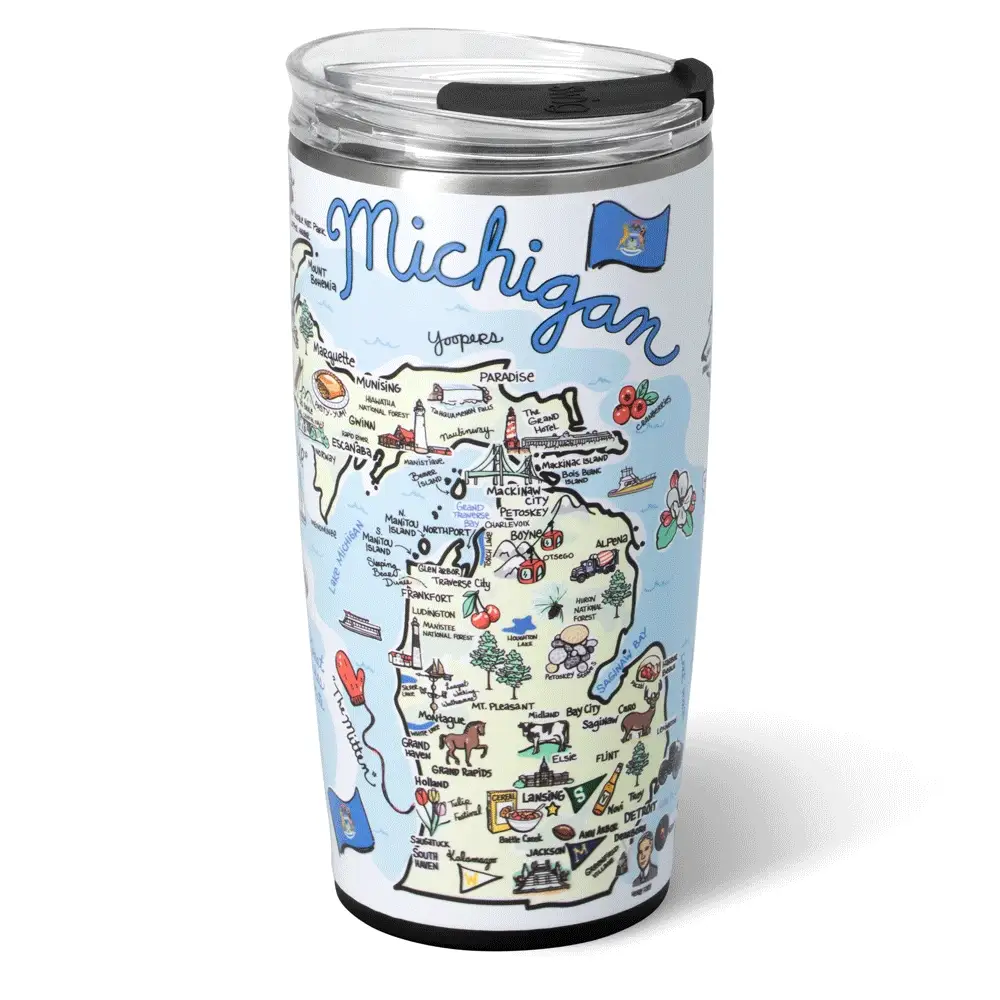 Michigan Tumbler 22oz - Image 3
