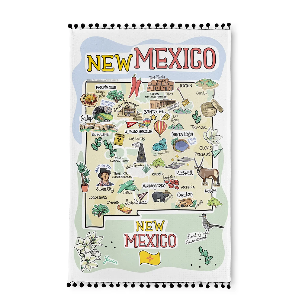 New Mexico Tea Towel - Image 2