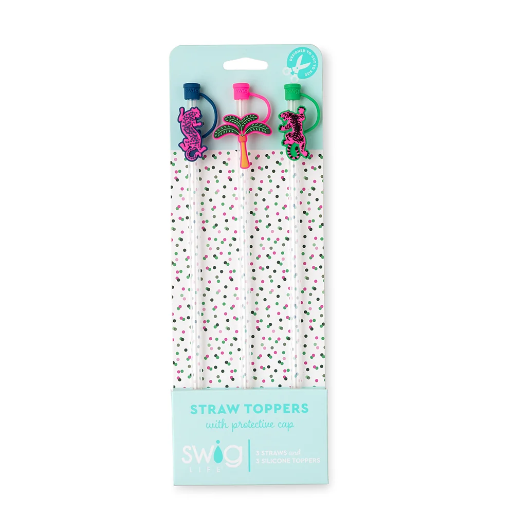 Palm Royale Straw Topper Set - Image 2