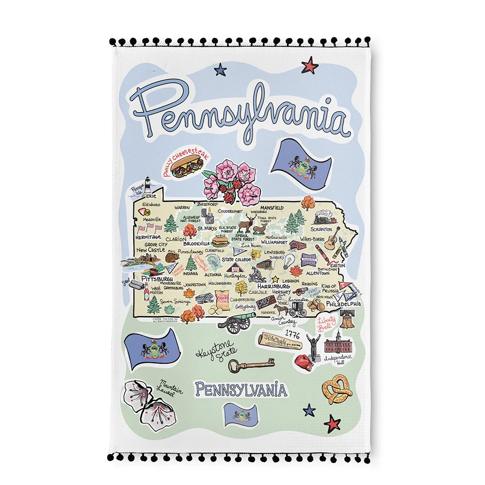 Pennsylvania Tea Towel - Image 2