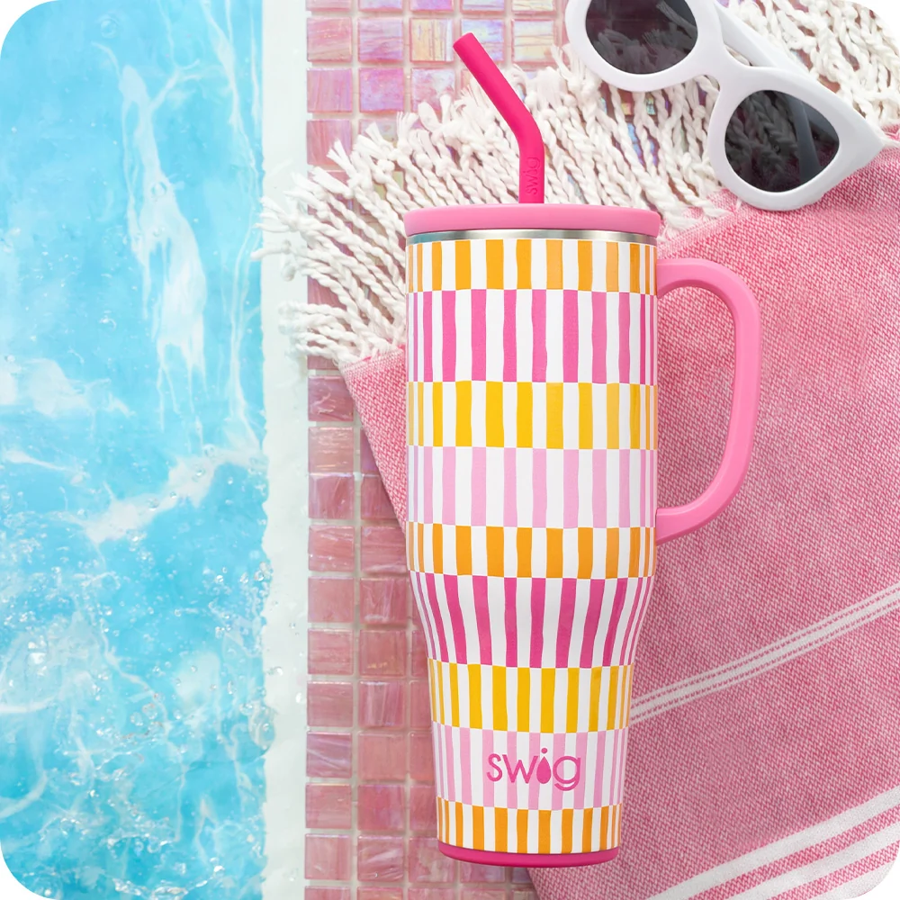 Sherbet Stripe Mega Mug 40oz - Image 3