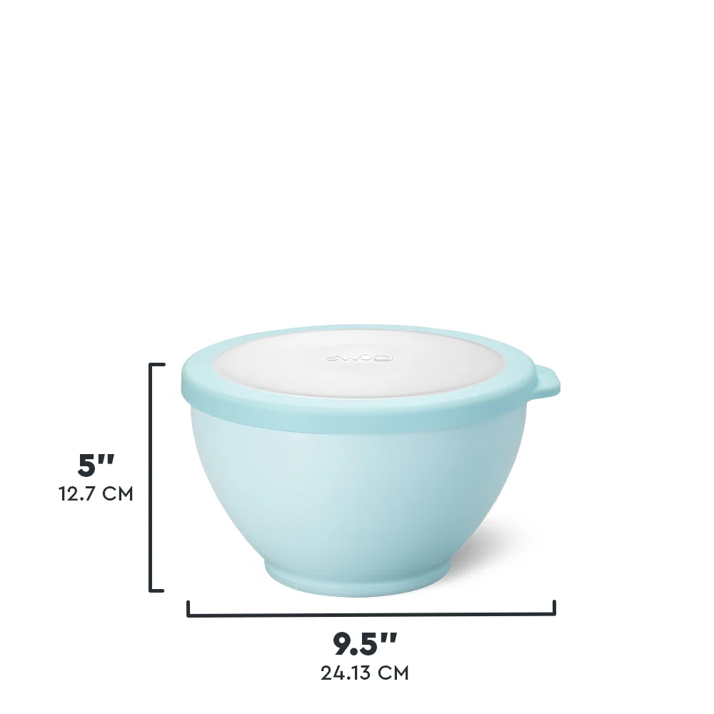 Shimmer Aquamarine Lunch Bowl Set 60oz - Image 3