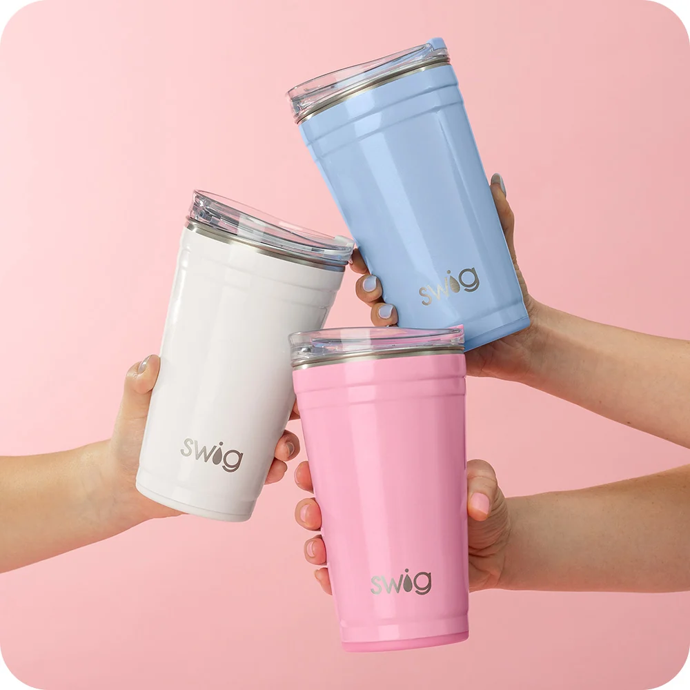 Shimmer Pearl Party Cup 24oz - Image 3