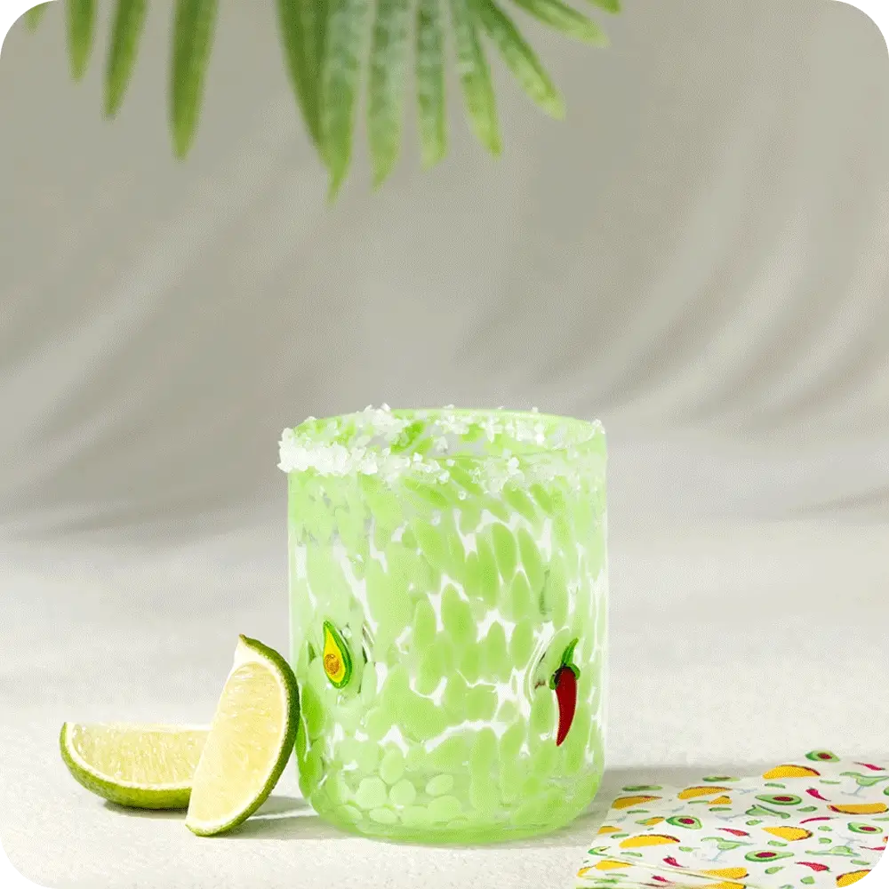 Taco Night Charm Glass 17oz - Image 3