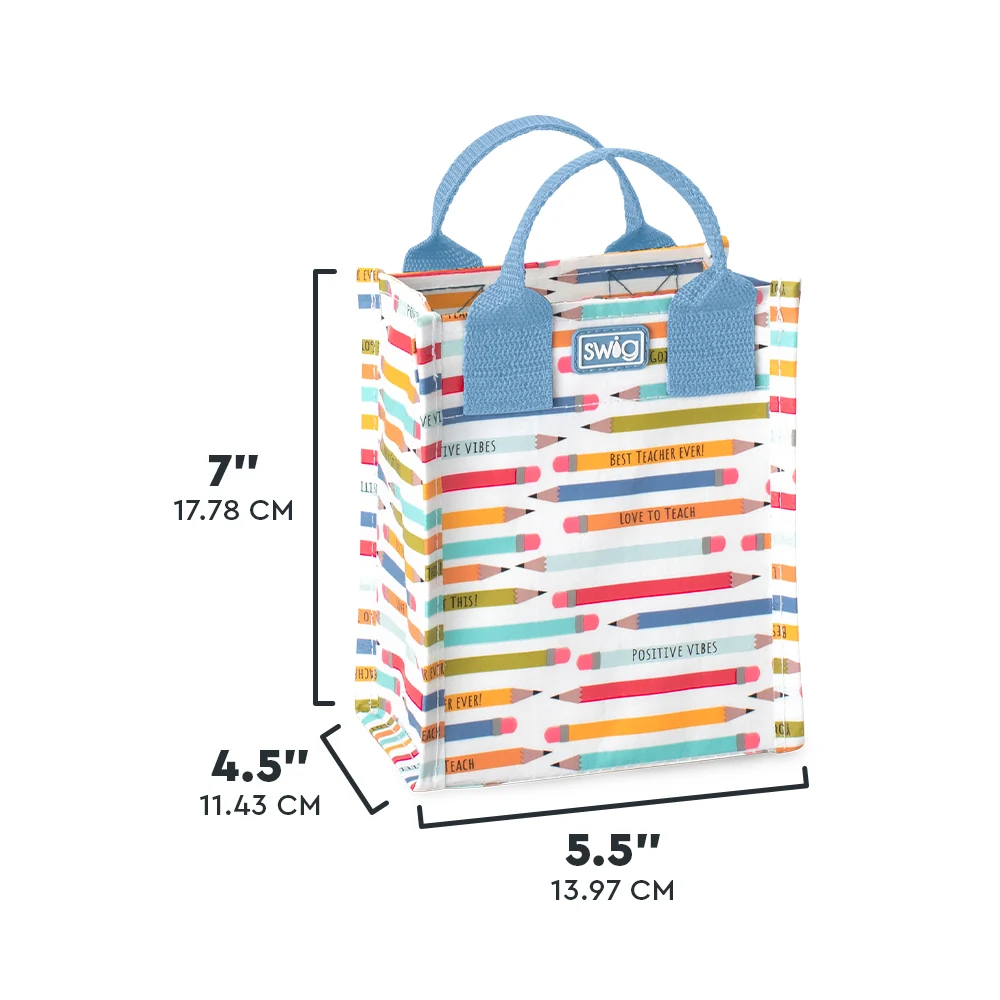 Teacher Life Mini Reusable Gift Bag - Image 3