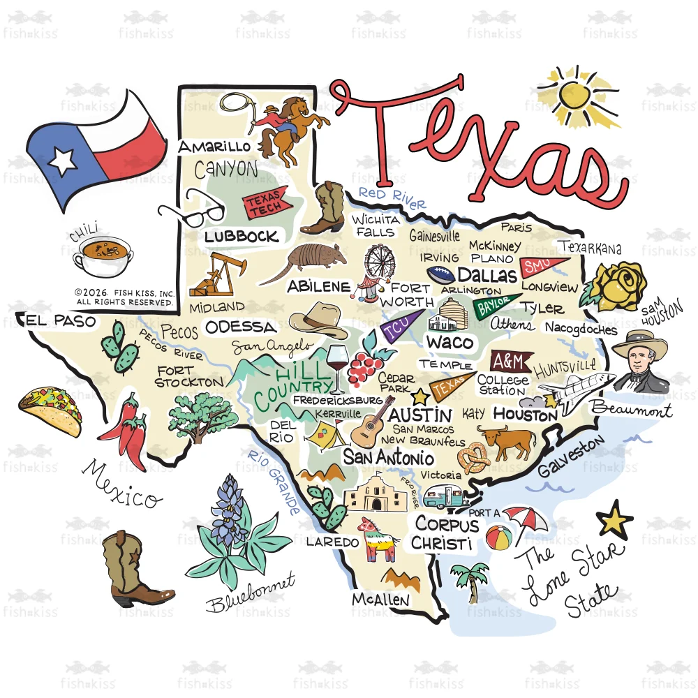 Texas Medium Iced Cup Coolie - Image 2