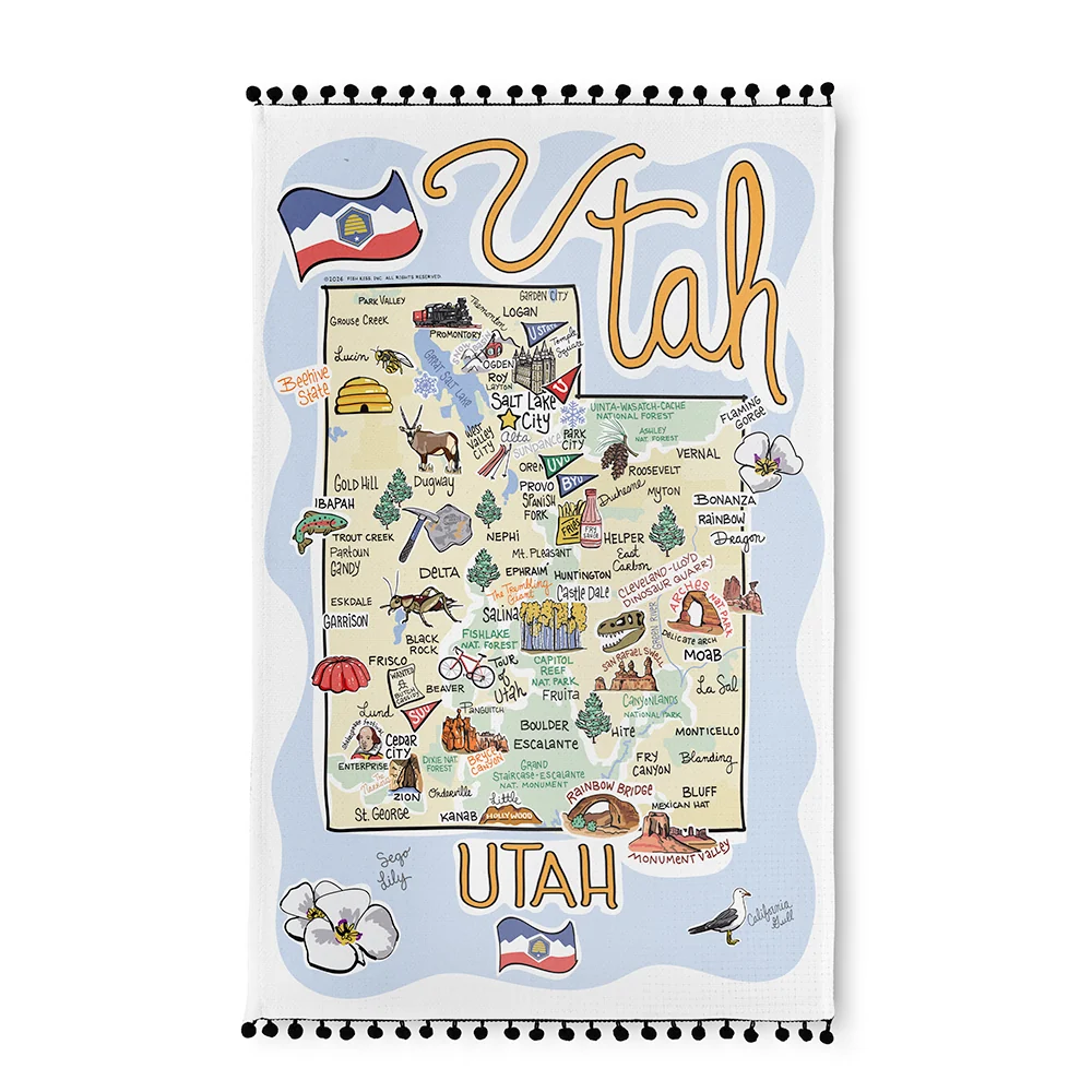 Utah Tea Towel - Image 2